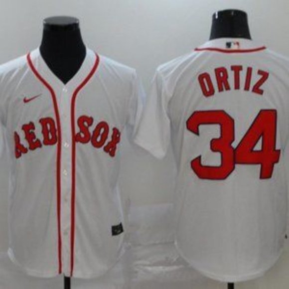red sox 34 jersey
